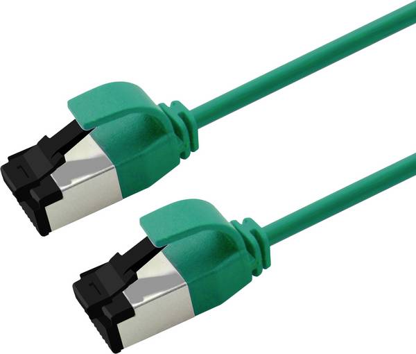 Roline 21.15.3245 RJ45 Câble réseau, câble patch CAT 8.1 U/FTP 2 m vert  1 pc(s)