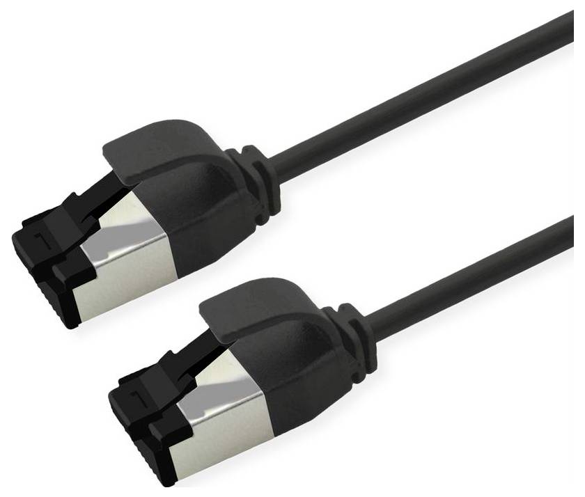 Roline 21.15.3264 RJ45 Câble réseau, câble patch CAT 8.1 U/FTP 1.5 m noir 1 pc(s)-1