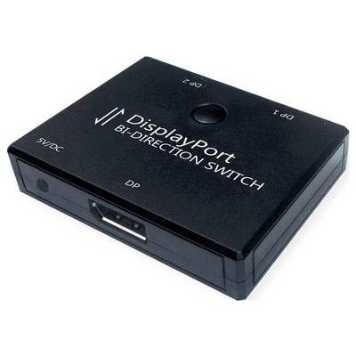 Value 14.99.3587 Commutateur réseau DisplayPort utilisable dans les deux sens 3840 x 2160 pixels-0