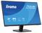 Un moniteur iiyama ProLite X2793HSU de 27 pouces affichant les spécifications : 68,6 cm, IPS, 1920x1080, cadre fin, haut-parleurs 2x2W.