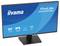 Un écran de moniteur iiyama ProLite de 24 pouces avec technologie IPS, résolution 1920x1080, cadre fin et deux haut-parleurs de 2W chacun.