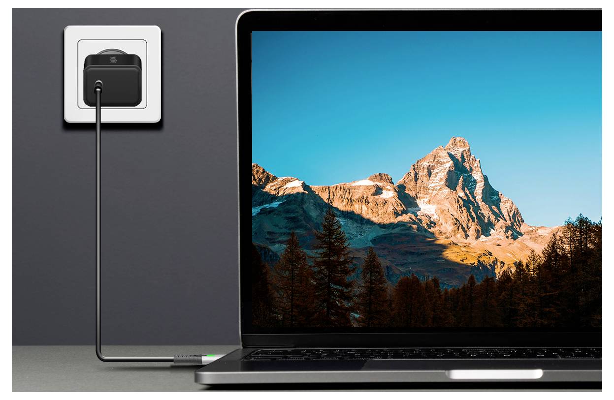 LogiLink Câble USB-C USB 3.2 Gen2x2 USB-C® mâle 2.00 m noir avec LED, 4K UHD, connecteur utilisable des deux cotés CU044-6