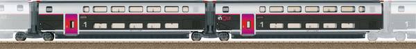 TRIX H0 T23187 H0 Erg. Set 1 TGV inOui SNCF