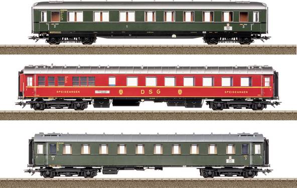 TRIX H0 T23623 H0 Kit de train rapide 2 D74 DB