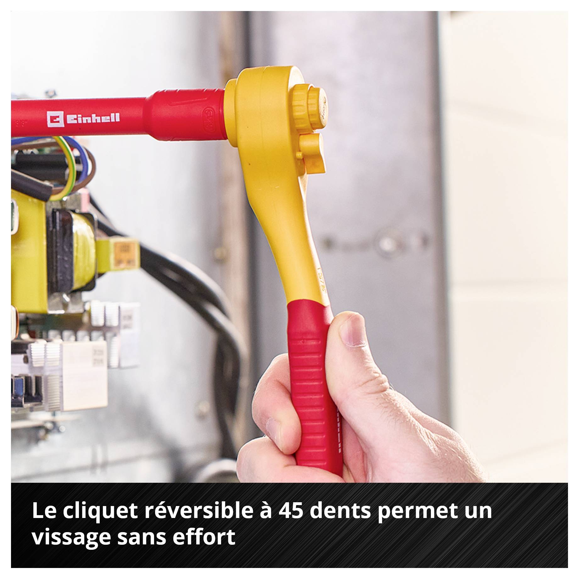 Einhell E-Case 370516 Mallette à outils équipée 24 pièces-5