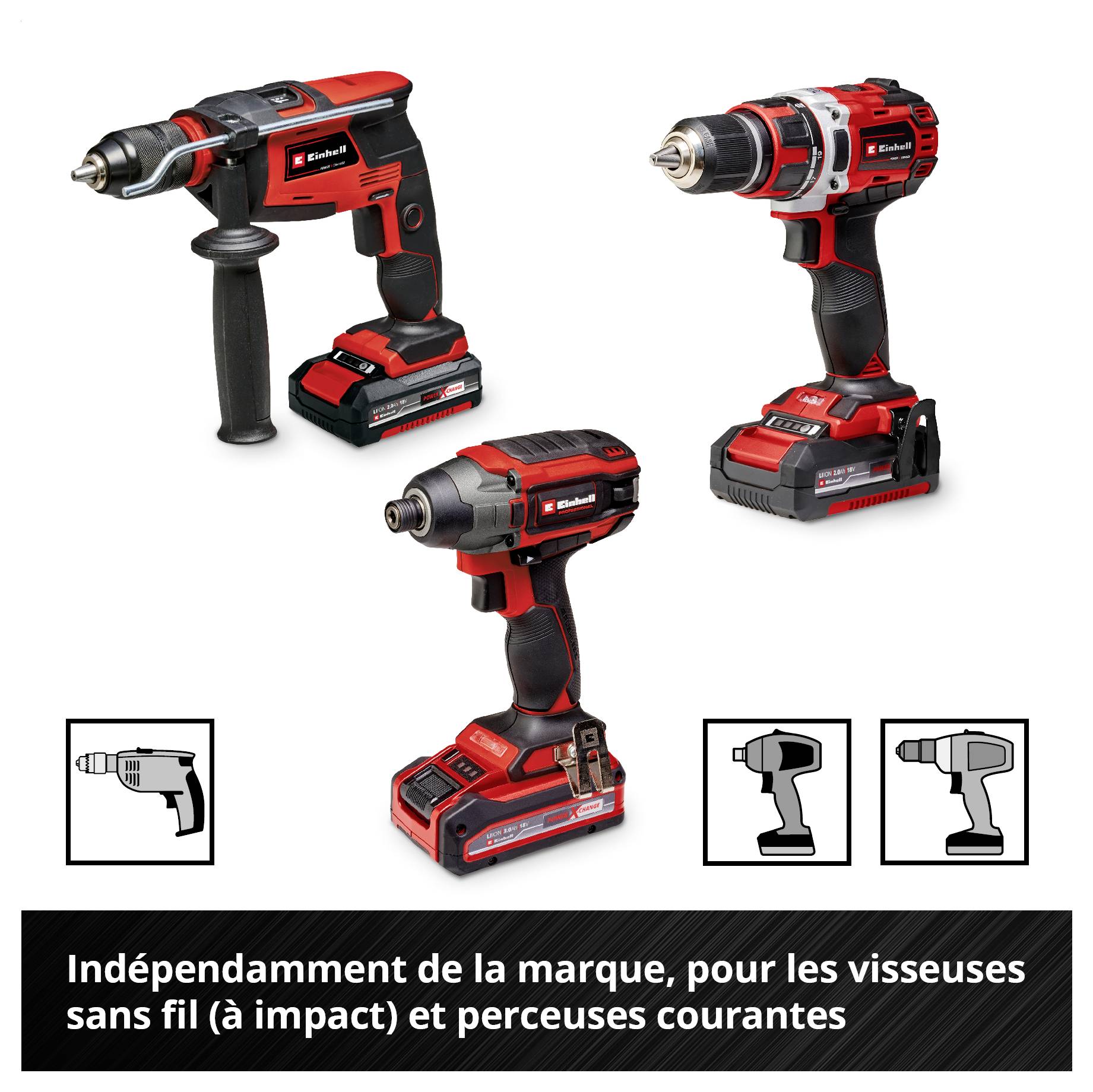 Einhell 121-tlg. Werkzeugkoffer Automotive 370515 Mallette à outils équipée-11