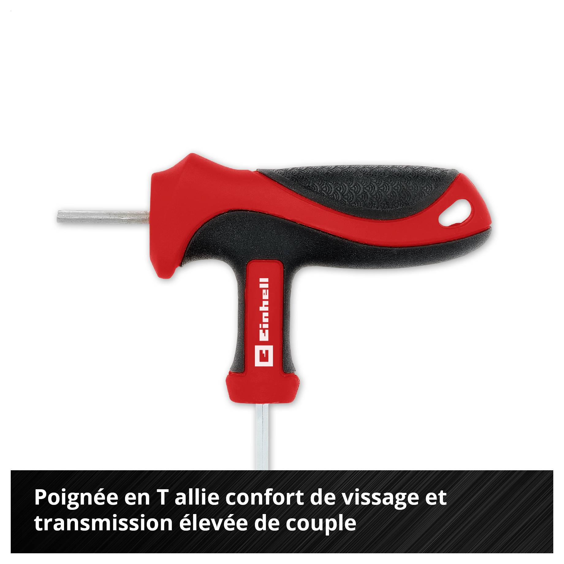 Einhell T-Griff Schraubendreher-Set 9-tlg. Einleger Pad 370526 Insert 9 pièces-4