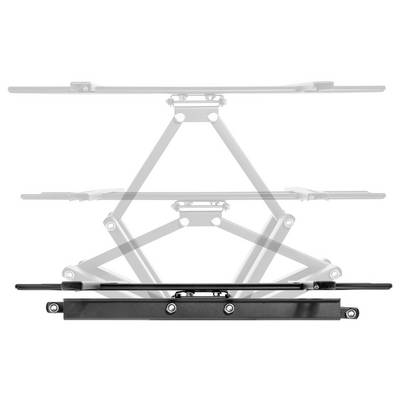 Support d'ordinateur portable réglable montrant différentes positions de hauteur, démontrant sa polyvalence et son design pliable pour un rangement facile.