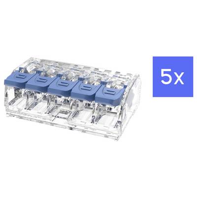 Degson DGBSC-SG01/4-05P (17-304ZH) Borne de raccordement flexible: 0.2-4 mm² rigide: 0.2-4 mm² Nombre de pôles: 5 5 pc(s-0