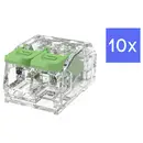 Degson DGBSC-SG01/4-02P (17-16ZH) Borne de raccordement flexible: 0.2-4 mm² rigide: 0.2-4 mm² Nombre de pôles: 2 10 pc(s