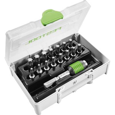 Festool SYS3 XXS CE-TX BHS 60 205823 Jeu d'embouts TX avec porte-embout-0