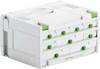 Caisse de transport Festool SYS 3-SORT/9 491985 (L x l x H) 395 x 295 x 210 mm