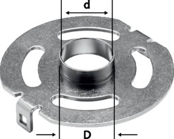 BAGUE DE COPIE KR-D 27,0/OF 1400 Festool 492184 Diamètre 27 mm