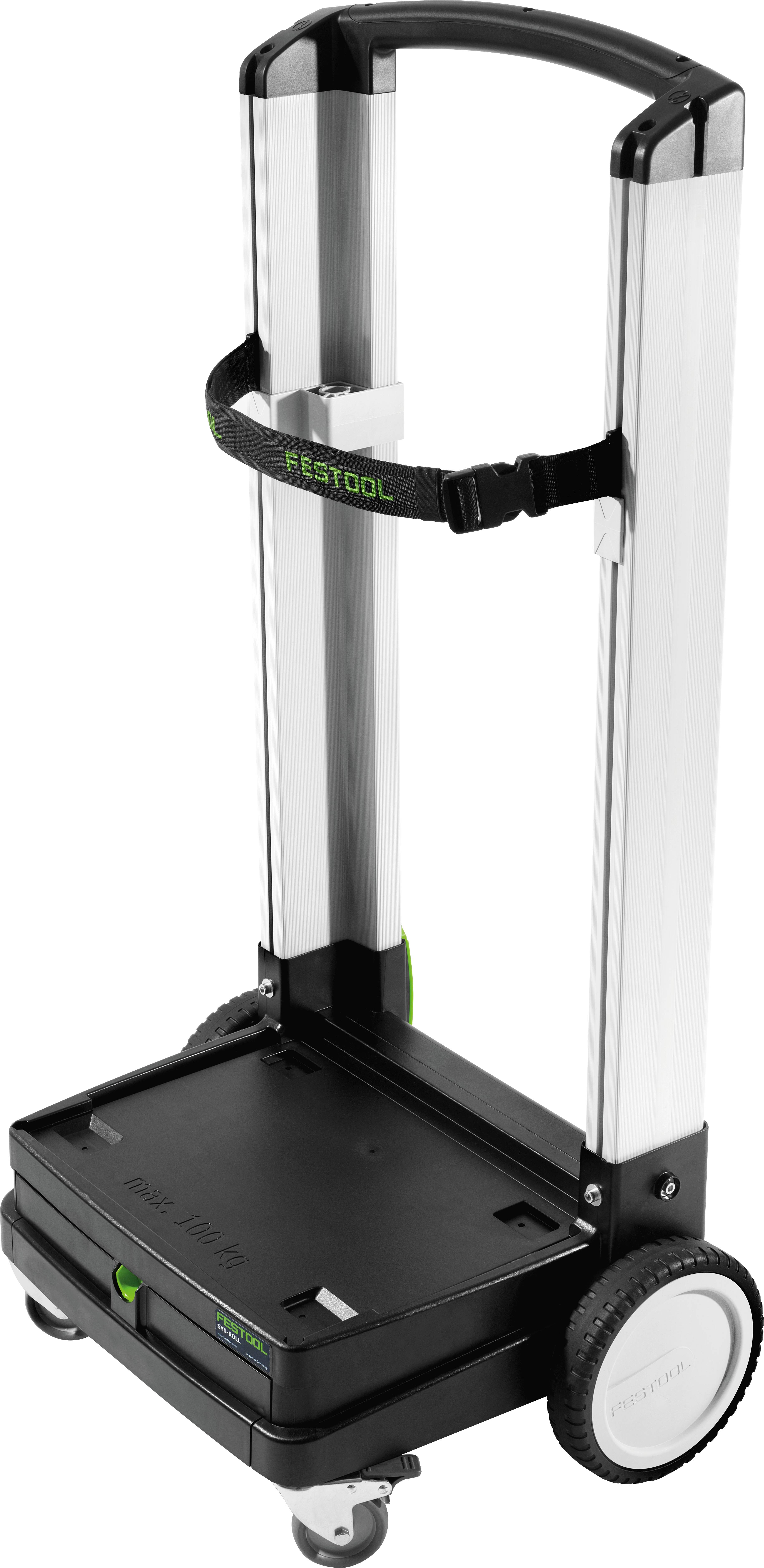 Festool SYS-Roll 100 498660 Chariot de transport avec système de blocage, avec espace de rangement-0
