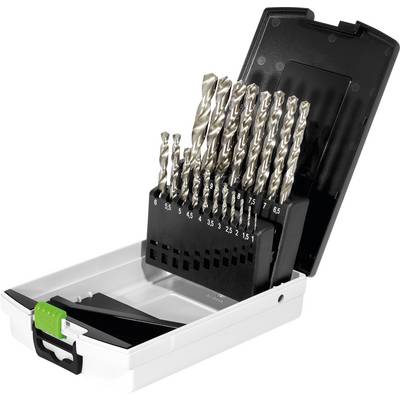 Festool 498981 HSS D 1-10 Sort/19 Set de forets Métaux non ferreux, acier 1 mm, 1.5 mm, 2 mm, 2.5 mm, 3 mm, 3.5 mm, 4 mm-0