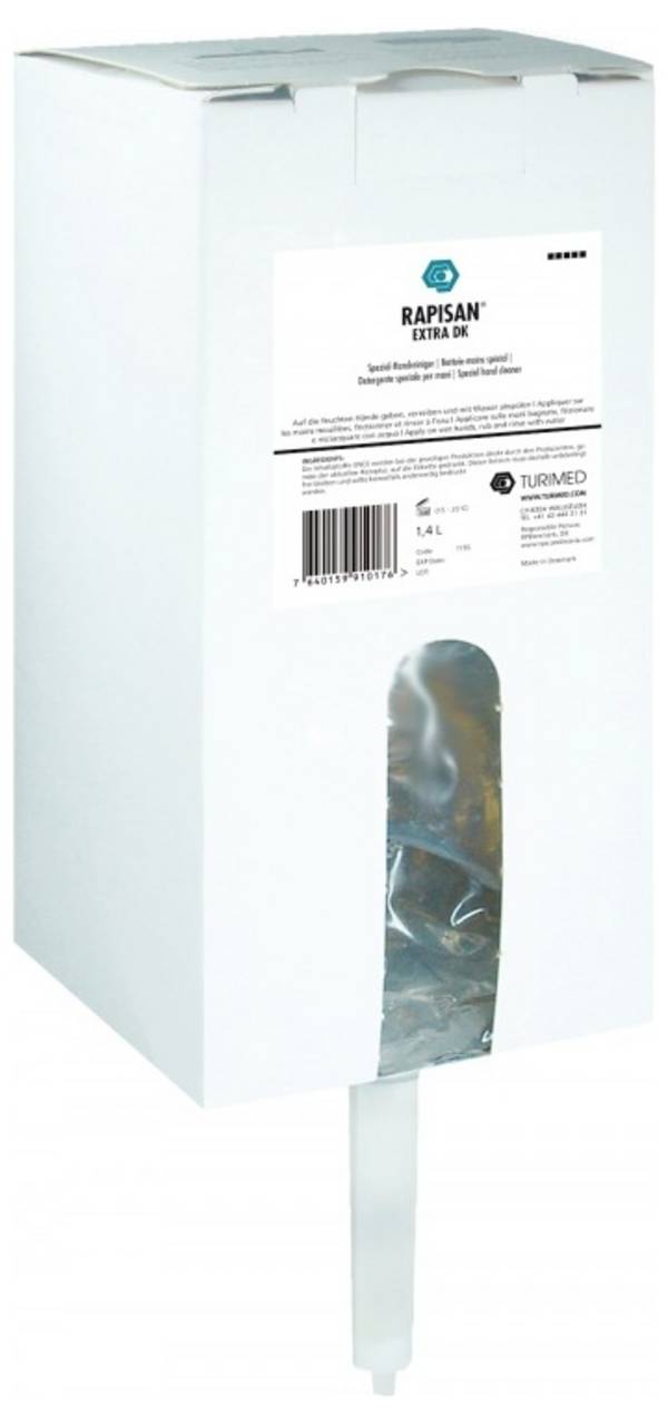 Turimed RAPISAN EXTRA DK Spezial Handreiniger 1400ml Bag-in-Box 1155 Gel nettoyant mains 1400 ml 8 pc(s)