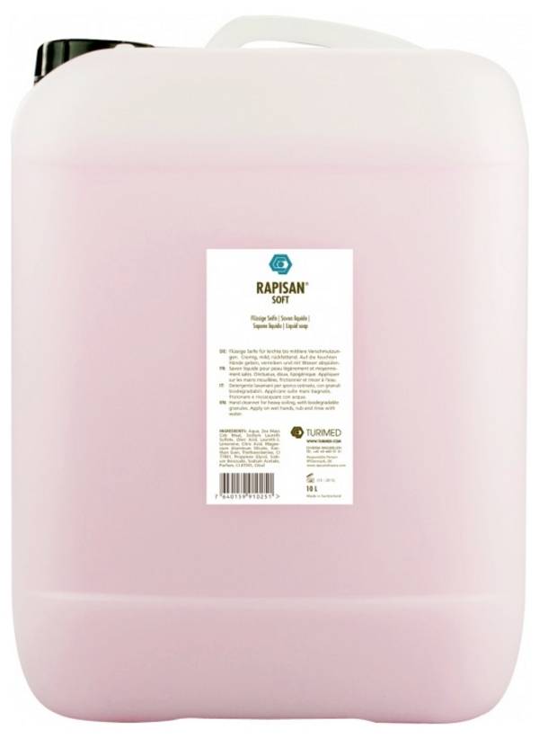 Turimed RAPISAN SOFT Flüssige Seife 10L Kanister 1195 Savon liquide 10 l 1 pc(s)