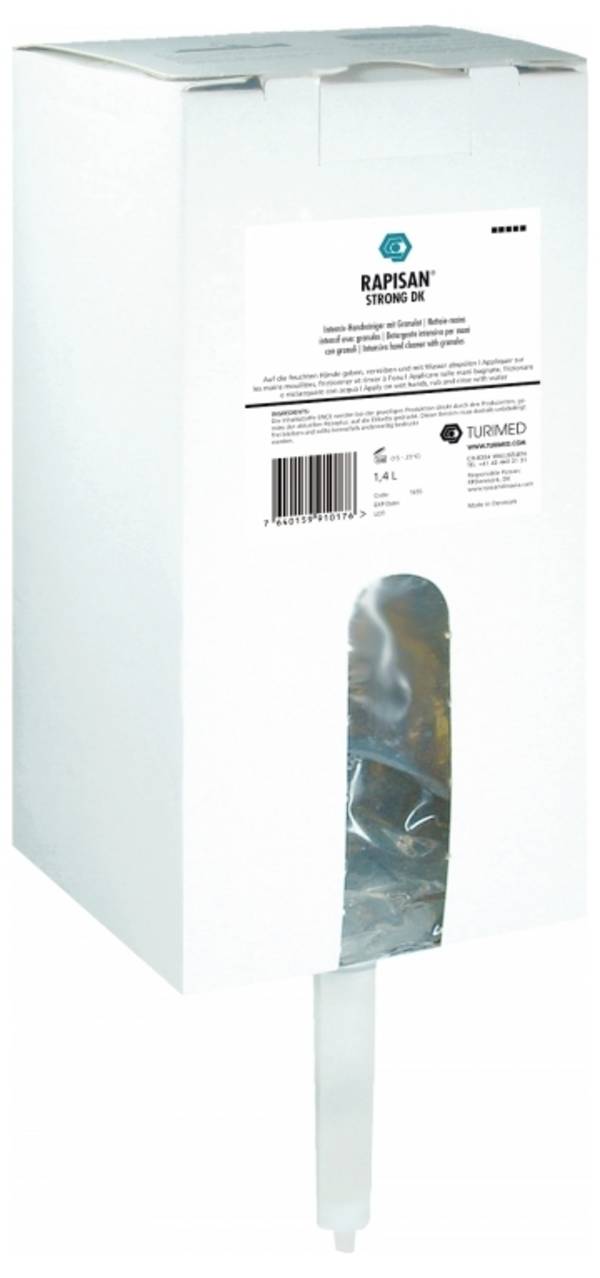 Turimed RAPISAN STRONG DK Intensiv-Handreiniger mit Granulat 1400ml Bag-in-Box 1655 Gel nettoyant mains 1400 ml 8 pc(s)