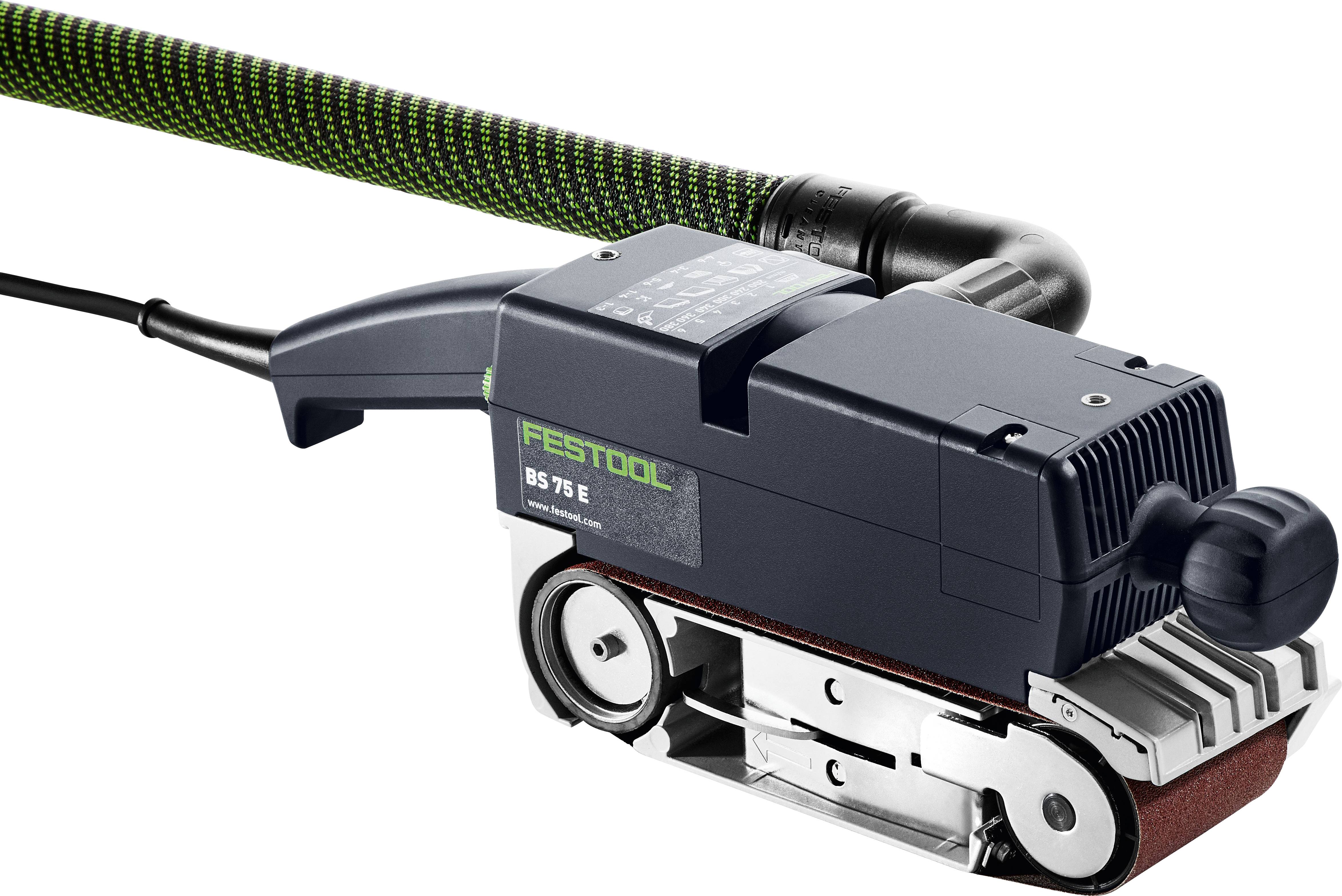 Festool BS 75 E-Plus 576295 Ponceuse à bande 1010 W 135 x 75 mm Largeur de bande 75 mm Longueur de bande 533 mm-0