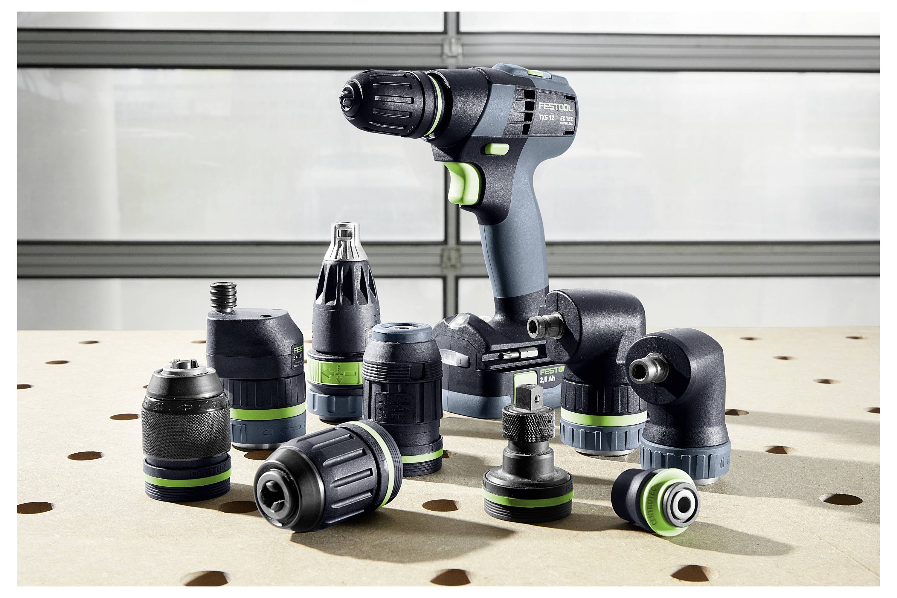 Perceuse-visseuse sans fil Festool TXS 12 2,5-Plus 576873 10.8 V 2.50 Ah-5