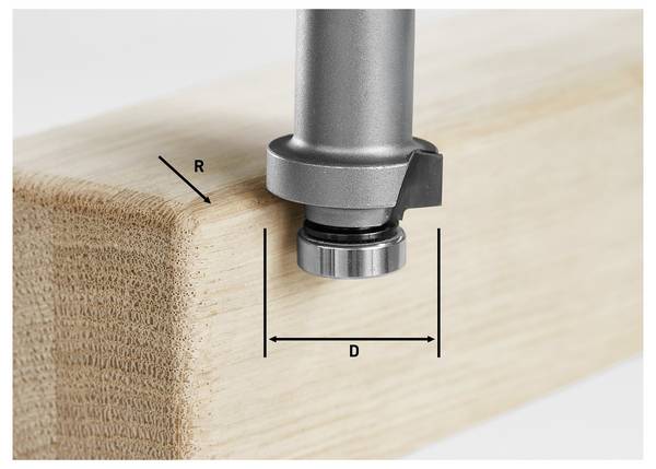 Festool 578376 Fraise à moulurer     Dimension produit, Ø 27 mm