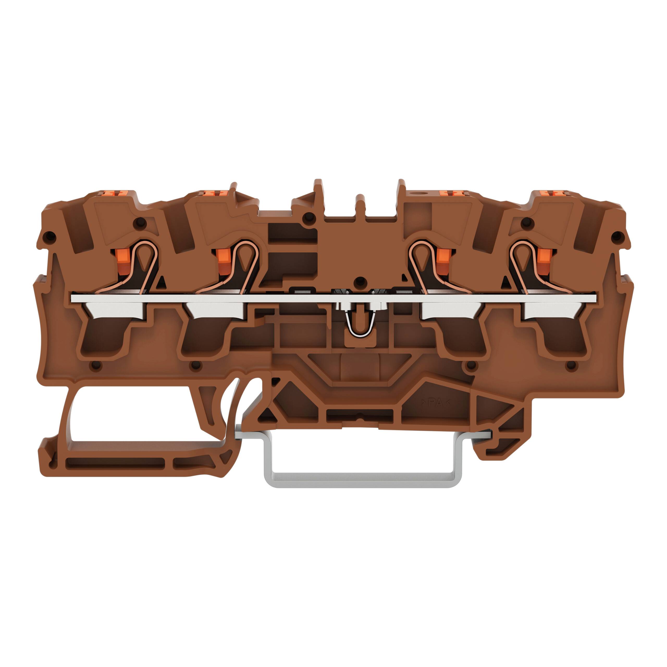 WAGO 2204-1401/000-014 Borne de passage 50 pc(s)-0