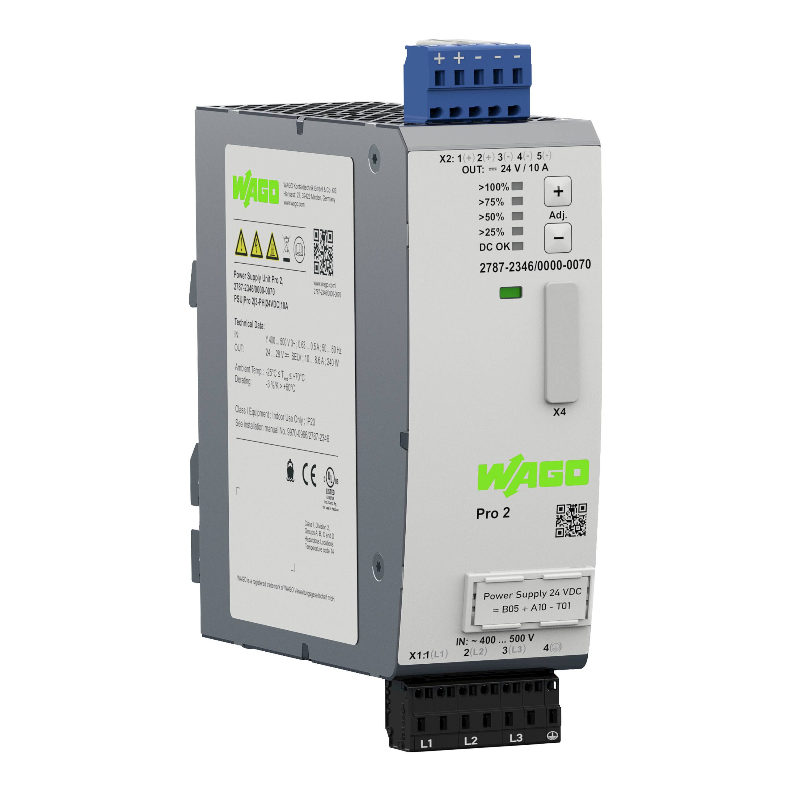 WAGO 2787-2346/000-070 Alimentation électrique Contenu 1 pc(s)-0