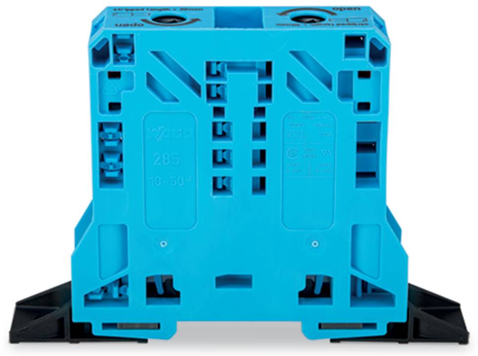 WAGO 285-144 Borne de passage borne bleu 5 pc(s) Piece