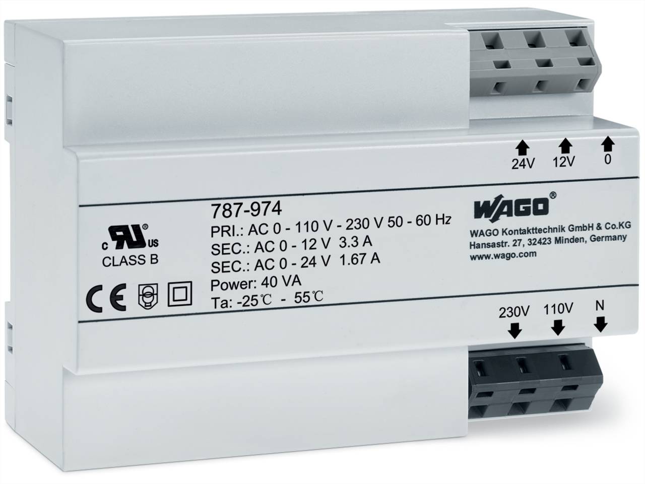 WAGO 787-974 Alimentation électrique Contenu 1 pc(s)-0