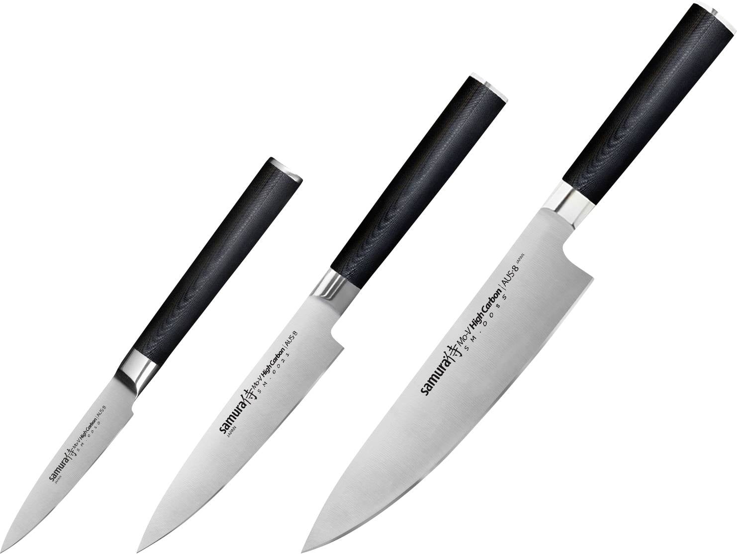 Samura SM-0220 Lot de couteaux Longueur 38.9 cm