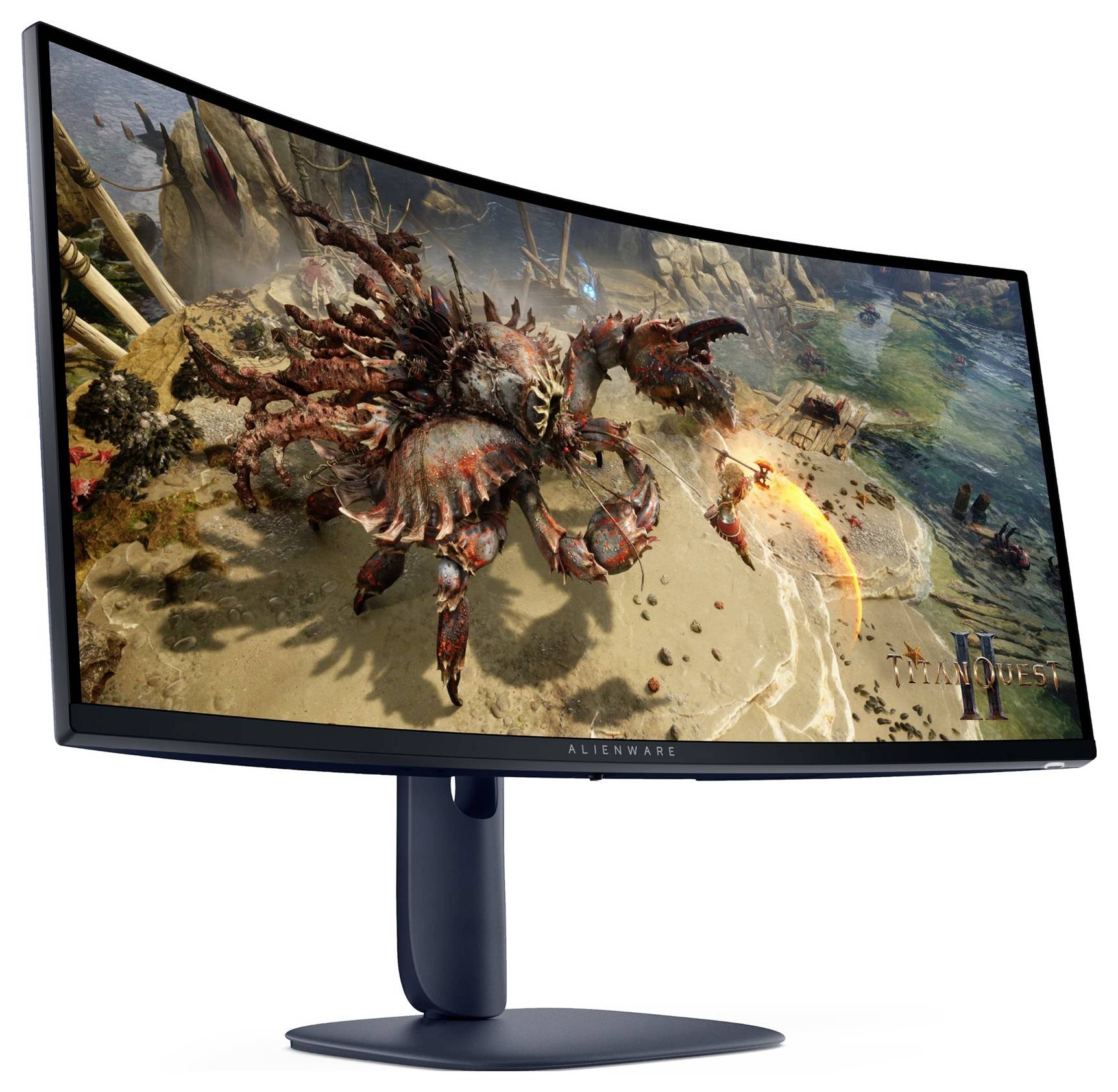 Moniteur gaming Alienware DELL - Alienware AW3425DWM - LED-Monitor - Gaming - gebogen - 86.43 cm (34"") CEE G (A - G) 86-3
