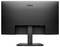 « Vue arrière d'un moniteur informatique Dell avec un socle noir et une base réglable. »