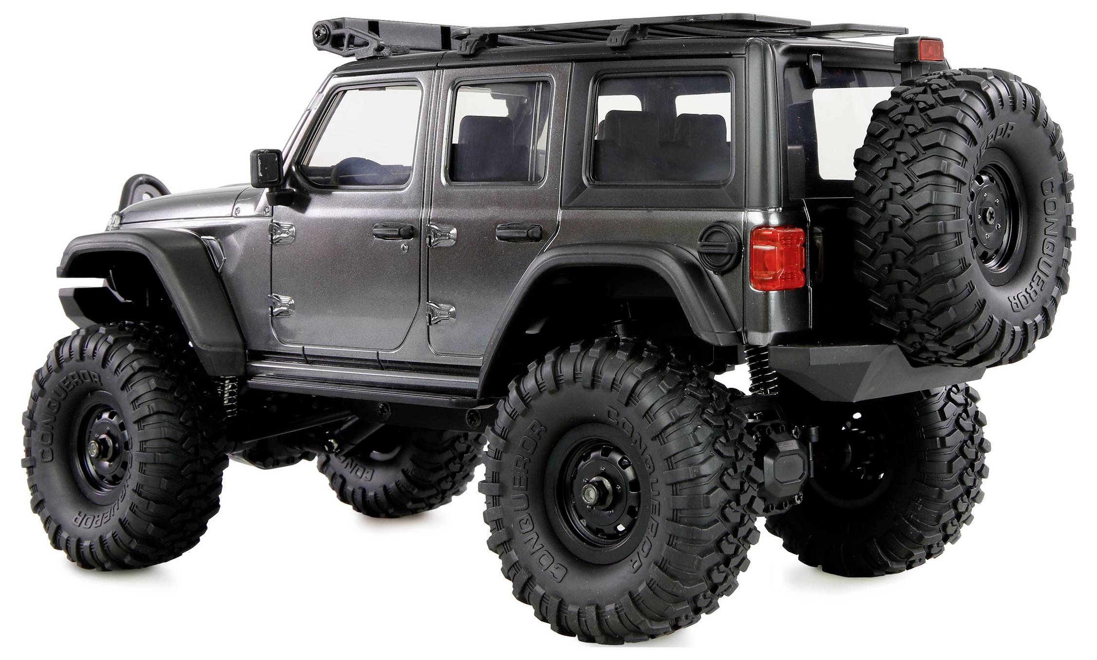 Amewi RC-Modell brushed 1:16 Véhicule électrique Crawler 4 roues motrices (4WD) prêt à fonctionner (RtR) 2,4 GHz-3