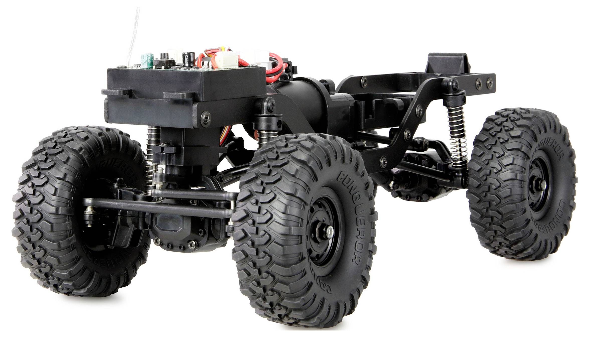 Amewi RC-Modell brushed 1:16 Véhicule électrique Crawler 4 roues motrices (4WD) prêt à fonctionner (RtR) 2,4 GHz-6