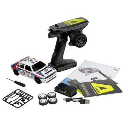 Amewi RC-Modell multicolore brushed 1:28 Véhicule électrique Drift 4 roues motrices (4WD) prêt à fonctionner (RtR) 2,4 G-1