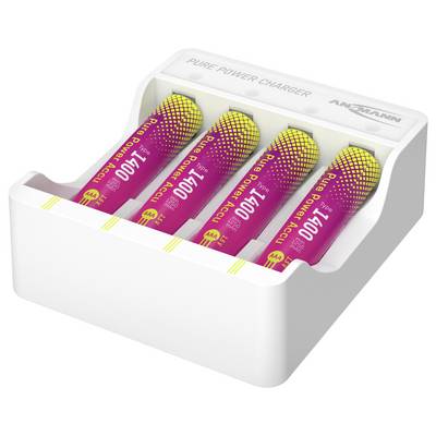 Ansmann Pure Power Set 4× Micro AAA Akkus und Lademodul Pile rechargeable LR3 (AAA) Li-Ion 1250 mAh 1.5 V 1 pc(s)-2