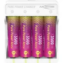 Ansmann Pure Power Set 4× Mignon AA Akkus und Lademodul Pile rechargeable LR6 (AA) Li-Ion 3250 mAh 1.5 V 1 pc(s)