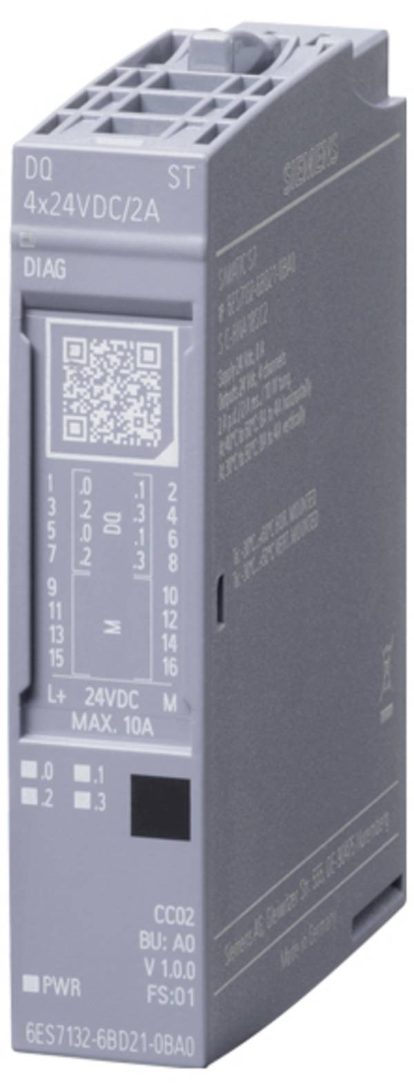 Siemens 6AG1132-6BD21-7BA0 6AG11326BD217BA0 API - CPU 24 V/DC