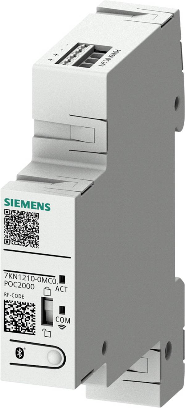 Siemens 7KN12100MC00 7KN1210-0MC00 Module d'acquisition des données Modbus-TCP    24 V/DC 1 pc(s)