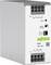 Alimentation 'WAGO', modèle 2587-2347, avec sortie ajustable de 23,5-28V à 20A. Entrée : 400-500V. Dispose d'un indicateur DC OK.