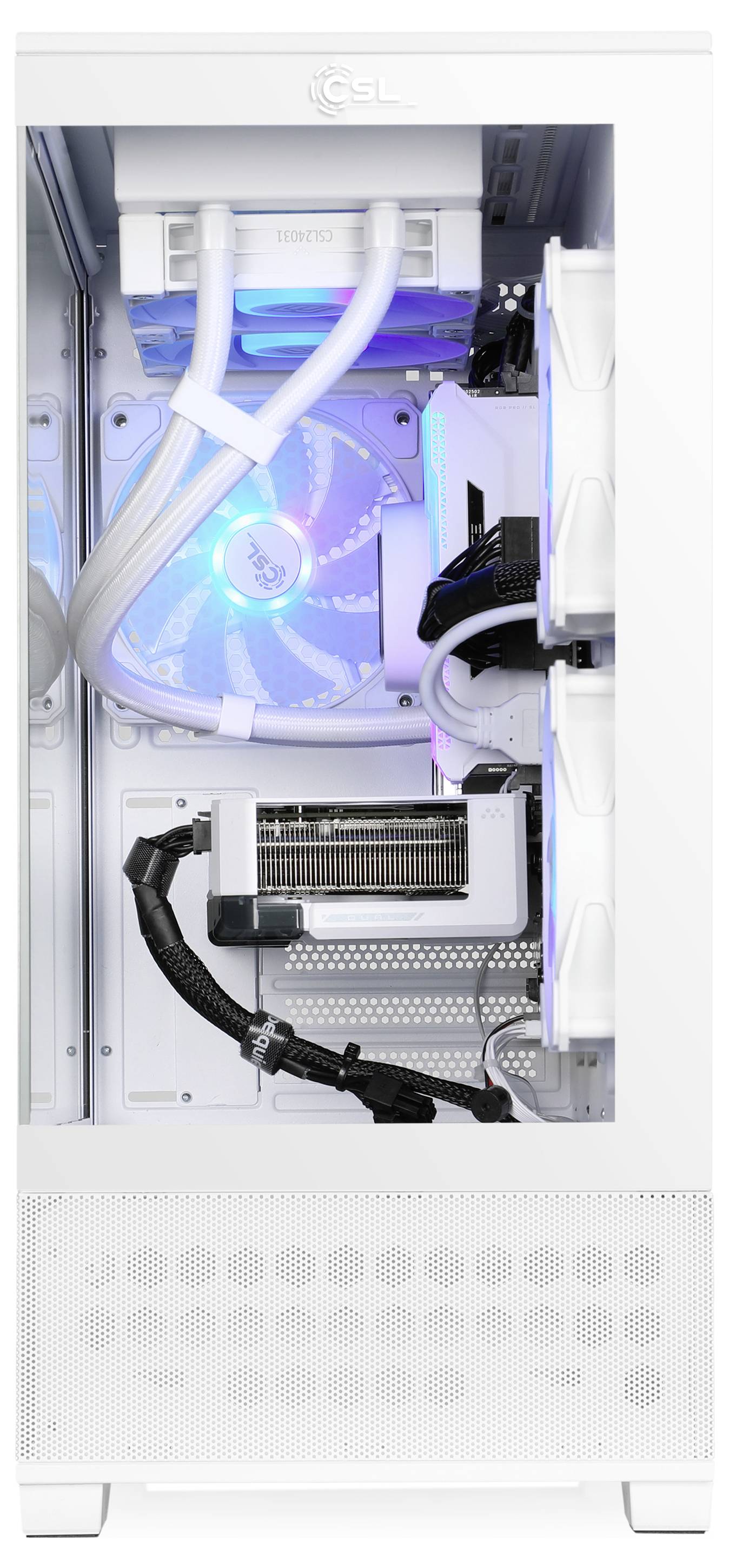 CSL Computer PC de gaming M13410H Intel® Core™ Ultra 7 265KF 32 GB RAM 1000 GB SSD Nvidia GeForce RTX™ 5060 Ti 8 GB GDDR-2