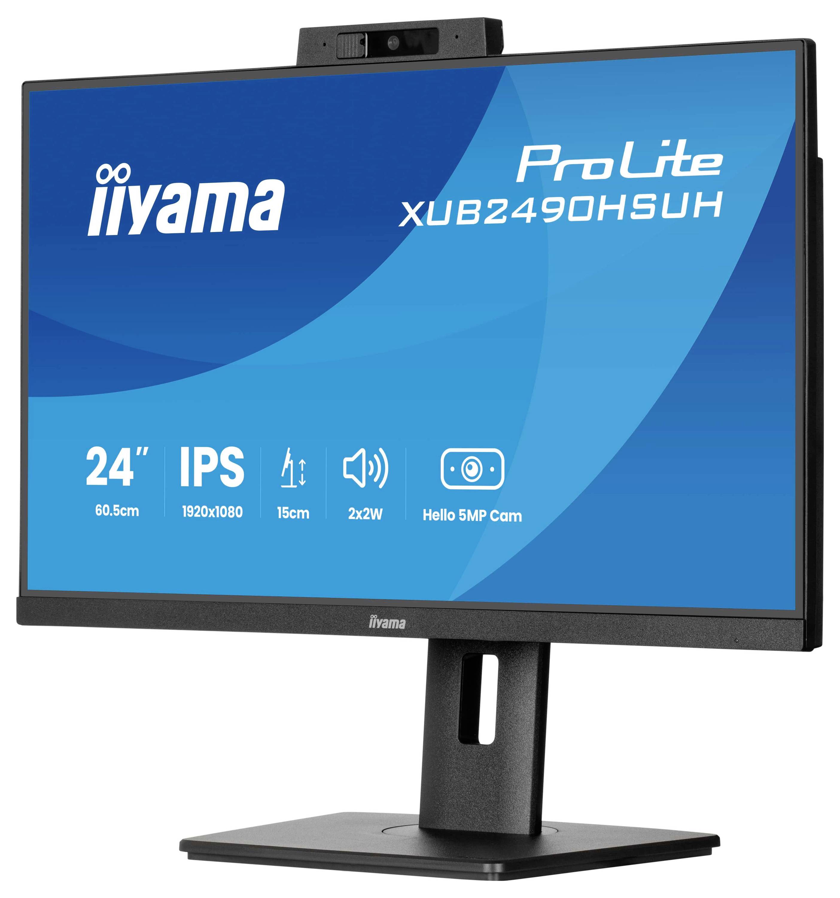 Moniteur LED Iiyama ProLite CEE D (A - G) 60.5 cm 23.8 pouces 1920 x 1080 pixels 16:9 4 ms IPS LED-4
