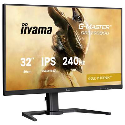 Moniteur gaming Iiyama G-MASTER CEE F (A - G) 80 cm 31.5 pouces 2560 x 1440 pixels 16:9 1 ms IPS LED-4