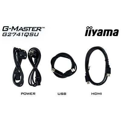 Moniteur gaming Iiyama 27" IPS Gaming, G-Master Black Hawk, Fre CEE D (A - G) 68.6 cm 27 pouces 2560 x 1440 pixels 16:9 -15