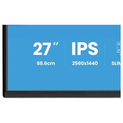 Moniteur LED Iiyama ProLite CEE B (A - G) 68.6 cm 27 pouces 2560 x 1440 pixels 16:9 3 ms IPS LED-8