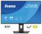 Moniteur avec écran bleu affichant « iiyama ProLite XB2797HSU ». Caractéristiques : 27" IPS, résolution 1920x1080, bordures fines, garantie de 5 ans.