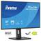 Moniteur iiyama ProLite XB2797HSU, 27 pouces, résolution 1920x1080, IPS, cadre fin, présenté avec garantie de 5 ans et classification énergétique « C ».