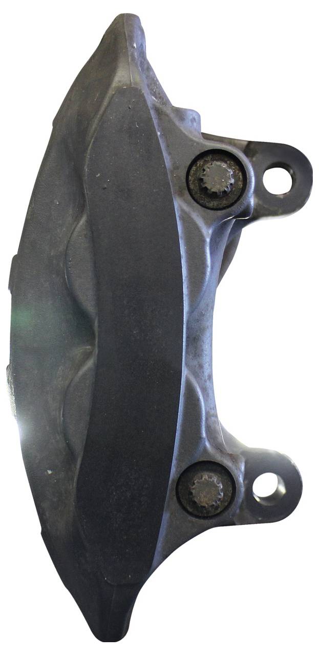 Un gros plan d'un smartphone avec un protecteur d'écran en cours d'application, affichant un motif spirale orange abstrait sur l'écran.