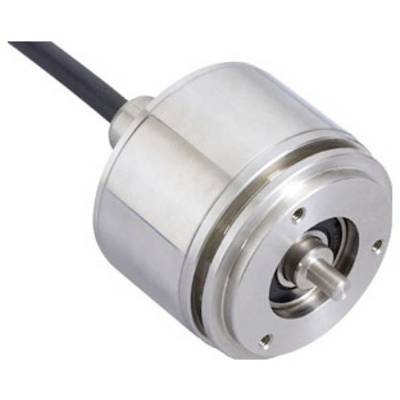 Une pièce cylindrique métallique de machine avec un câble attaché, caractérisée par un petit arbre rotatif au centre, couramment utilisée dans les applications industrielles.
