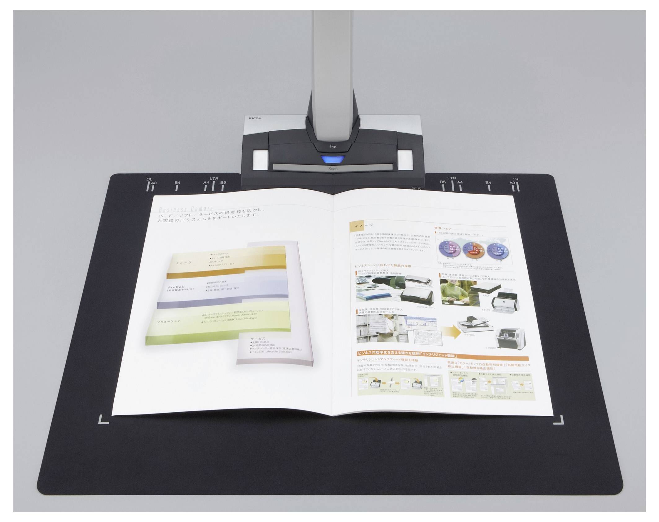 Caméra document Ricoh ScanSnap SV600 A3 600 x 1200 dpi USB reconnaissance de texte (OCR)-1